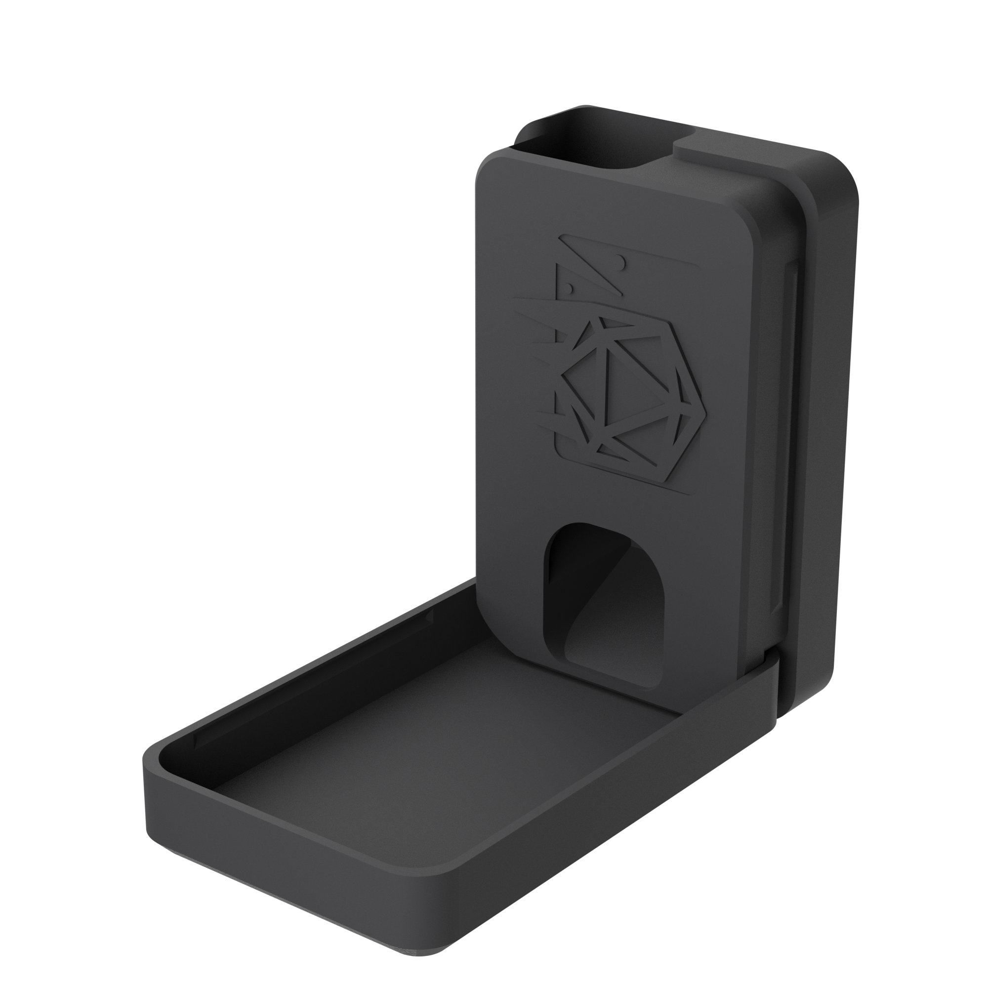 TumbleDice Tower 1 Matte Black (PLA)